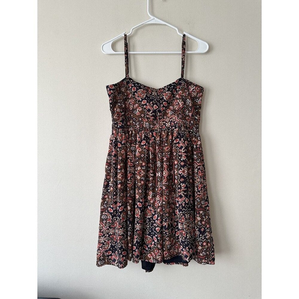 Fossil Multicolored Artsy Aztec Print Spaghetti S… - image 2